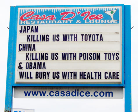 Japan   Killing Us With Toyota   China Killing Us With Poison Toys & Obama Will Bury Us With Health Care
